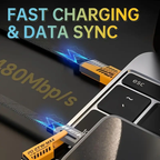 4 In 1 Multi Usb Pd Charging Cable 27W / 65W (Type-C To C, C To Lightning, Usb T)