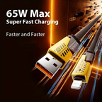 4 In 1 Multi Usb Pd Charging Cable 27W / 65W (Type-C To C, C To Lightning, Usb T)