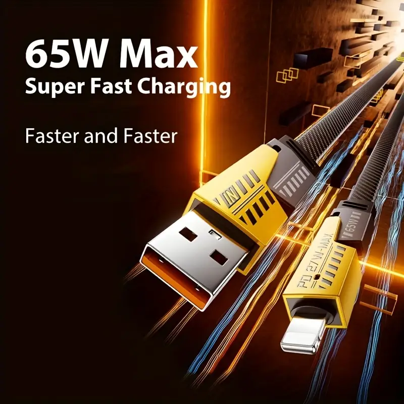 4 In 1 Multi Usb Pd Charging Cable 27W / 65W (Type-C To C, C To Lightning, Usb T)