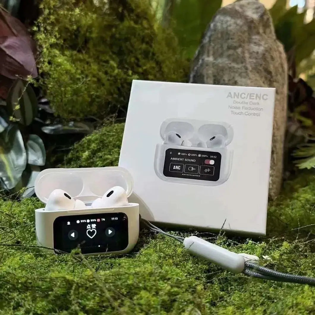 A9 Pro ANC/ENC Display Wireless Earbuds